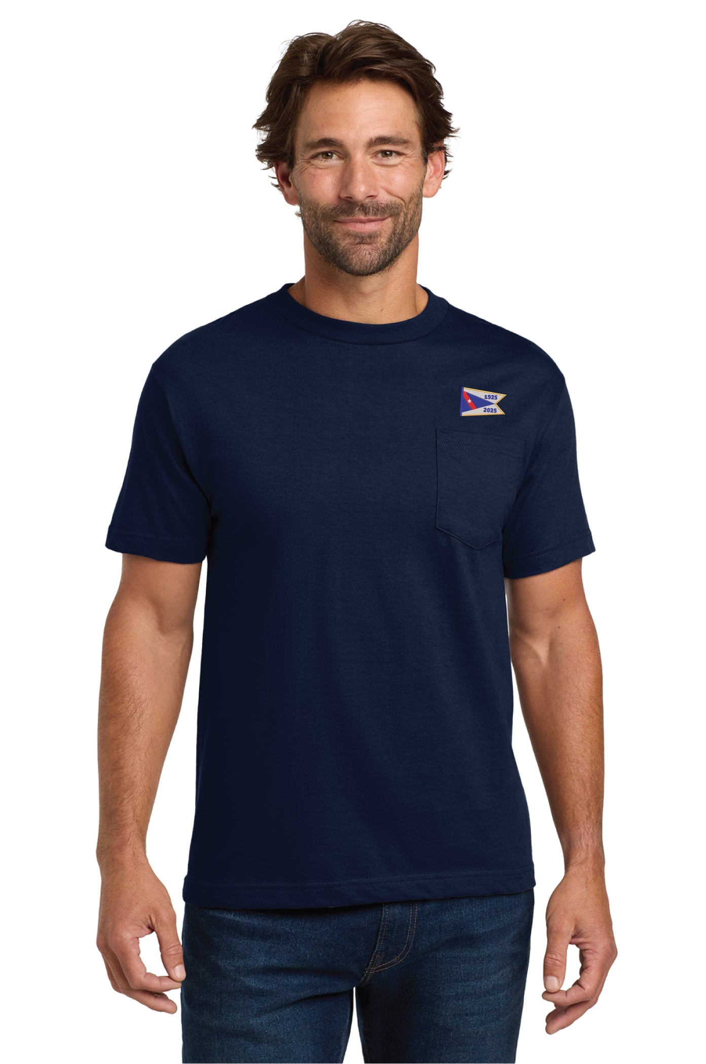 5190 Hanes® Beefy-T® - 100% Cotton T-Shirt with Pocket