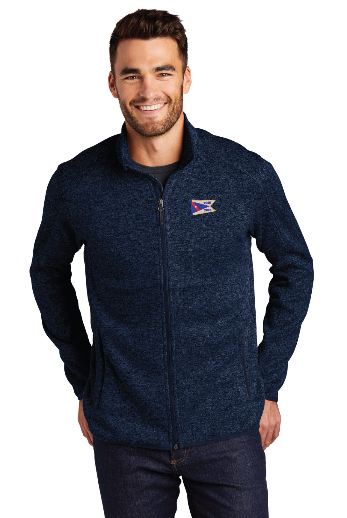 Port Authority® Sweater Fleece Jacket - F232