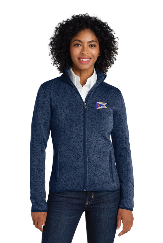 Port Authority® Women's Sweater Fleece Jacket - L232