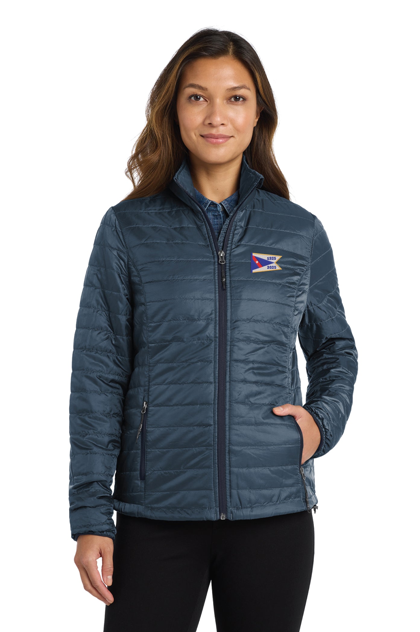 L850  Port Authority® Women's Packable Puffy Jacket